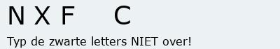 Bevestigingscode