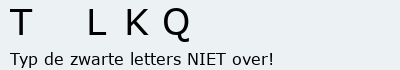 Bevestigingscode