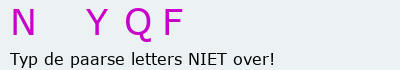 Bevestigingscode