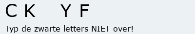 Bevestigingscode