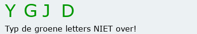 Bevestigingscode