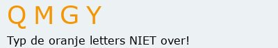 Bevestigingscode