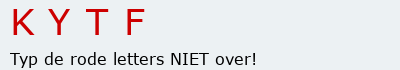 Bevestigingscode
