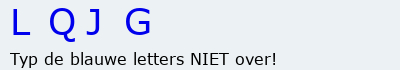 Bevestigingscode