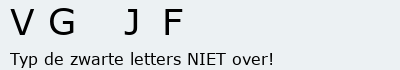 Bevestigingscode