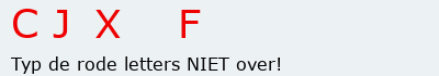 Bevestigingscode