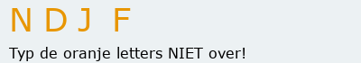 Bevestigingscode