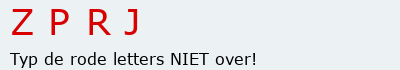 Bevestigingscode
