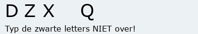 Bevestigingscode