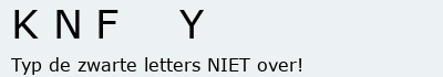 Bevestigingscode