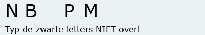Bevestigingscode