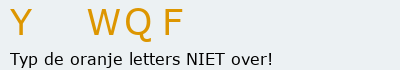 Bevestigingscode