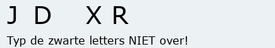 Bevestigingscode