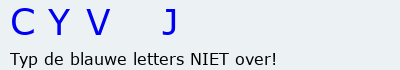 Bevestigingscode