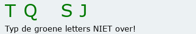 Bevestigingscode