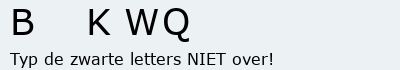 Bevestigingscode