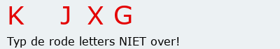 Bevestigingscode