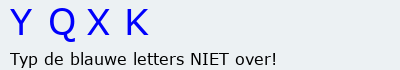 Bevestigingscode