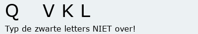 Bevestigingscode