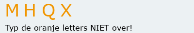 Bevestigingscode