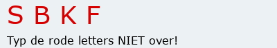Bevestigingscode