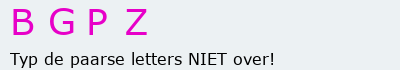 Bevestigingscode