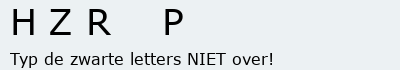 Bevestigingscode