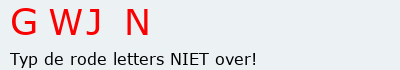 Bevestigingscode