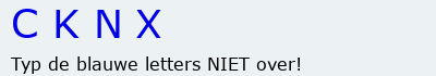 Bevestigingscode