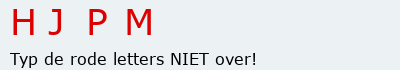 Bevestigingscode