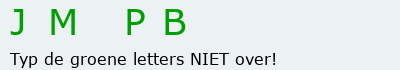 Bevestigingscode