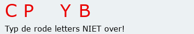 Bevestigingscode