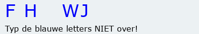 Bevestigingscode