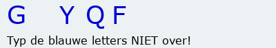 Bevestigingscode