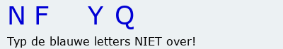 Bevestigingscode