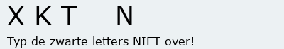 Bevestigingscode