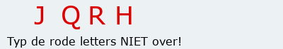 Bevestigingscode