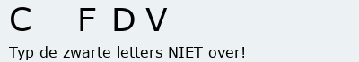 Bevestigingscode