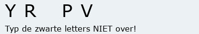 Bevestigingscode