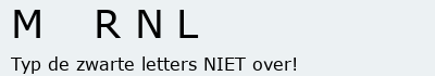 Bevestigingscode