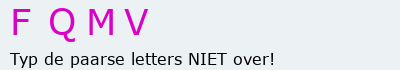 Bevestigingscode