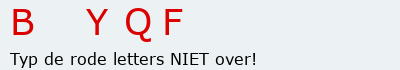 Bevestigingscode