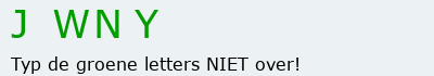 Bevestigingscode