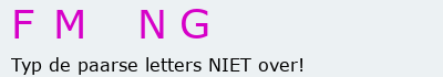 Bevestigingscode