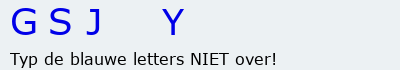 Bevestigingscode
