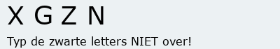 Bevestigingscode