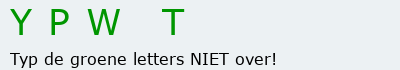 Bevestigingscode