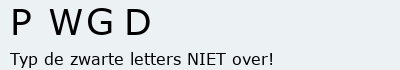 Bevestigingscode