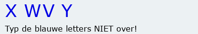 Bevestigingscode