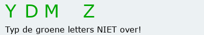 Bevestigingscode